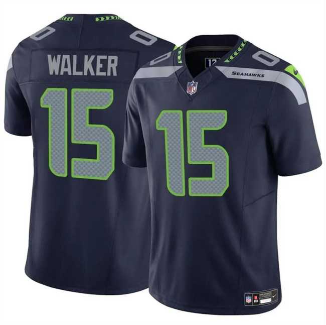 Men & Women & Youth Seattle Seahawks #15 P.J. Walker Navy 2024 F.U.S.E Vapor Limited Football Stitched Jersey,We sell and wholesale Men & Women & Youth Seattle Seahawks #15 P.J. Walker Navy 2024 F.U.S.E Vapor Limited Football Stitched Jersey on line form chian!
